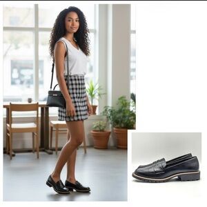 Dolce Vita Black Loafers 8